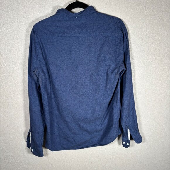 Norse Projects Blue Long Sleeve Pocket Cotton Button Down Shirt Size S - Picture 2 of 7
